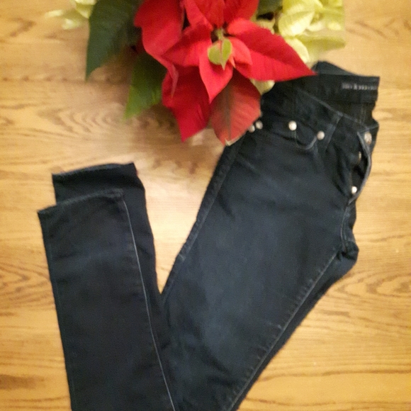 size 26 Rock & Republic dark blue Jeans - Picture 2 of 16